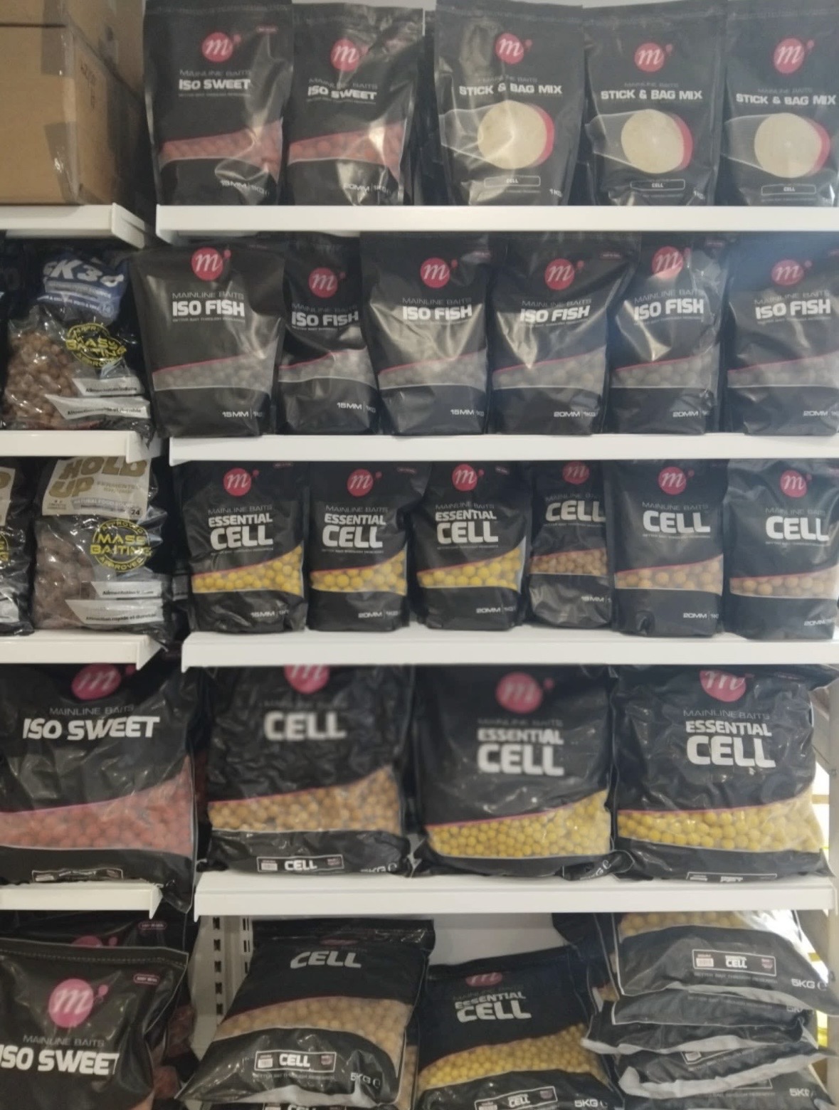 Shelf life boilies — Mainline Cell Essential Cell ISO